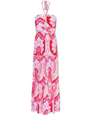 Melissa Odabash Beach Dress "Faye" - Pink