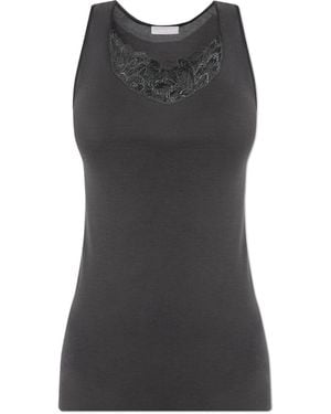 Hanro Sleeveless Top - Black