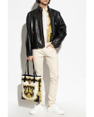 Versace Tapered Leg Jeans - Black