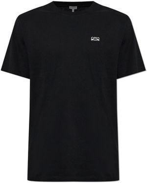 Loewe Embroidered Logo T-Shirt - Black