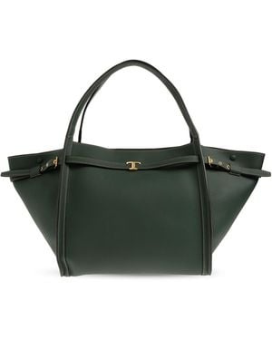 Tod's 'Media' Shopper Bag - Green