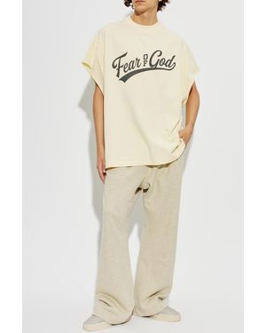 Fear Of God Cotton Long-Sleeve T-Shirt - Natural