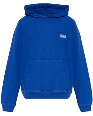 American Vintage Hoodie - Blue