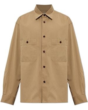 Lemaire Shirt With Pockets - Natural