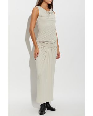 Entire studios Dress With Draping - White