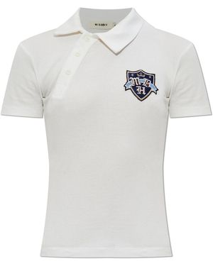 MISBHV Polo With Patch - White