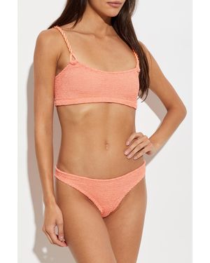 Hunza G Two-Piece Swimsuit 'Phoebe' - Orange