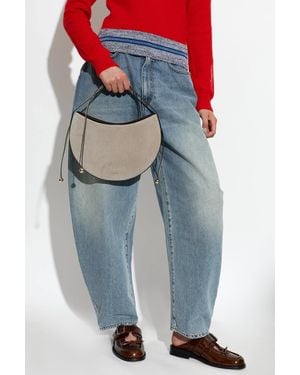 Furla 'Moonstone Medium' Shoulder Bag - Blue