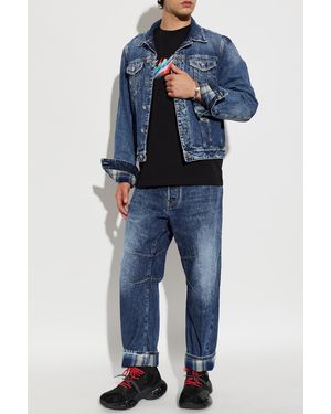 DSquared² T-Shirt With Logo - Blue