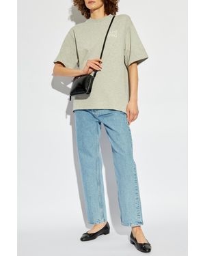 Anine Bing T-Shirt With Print - Blue