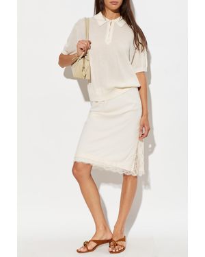 FRAME Cashmere Polo - White