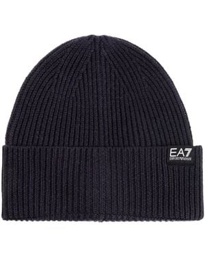 EA7 Cap With Logo Patch - Blue