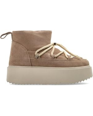 Inuikii "Classic Low Platform" Snow Boots - Brown