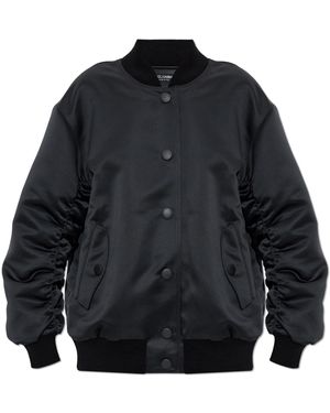 Dolce & Gabbana Satin "Bomber" Jacket - Black