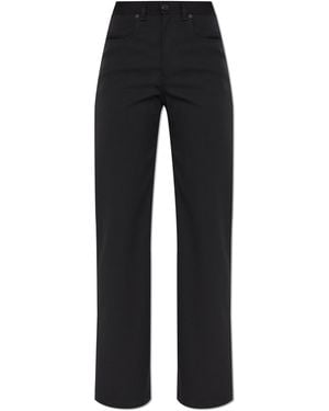 Balenciaga Flared-Leg Jeans - Black