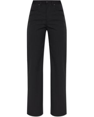 Balenciaga Flared-Leg Jeans - Black