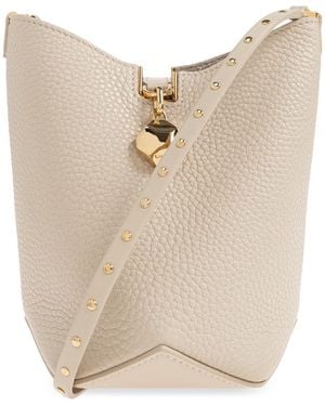 Lanvin Leather Shoulder Bag - Natural