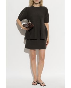 Lisa Yang Cashmere Skirt 'Clare' - Black
