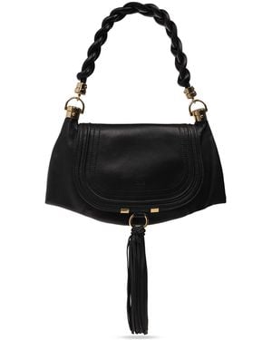 Chloé 'Marcie Foulard Small' Shoulder Bag - Black