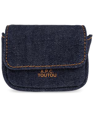 A.P.C. Bag Dispenser Case - Blue
