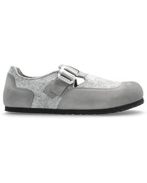 Birkenstock "London Nova Felt" Shoes - White
