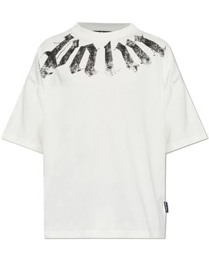 Palm Angels T-Shirt With Logo - White
