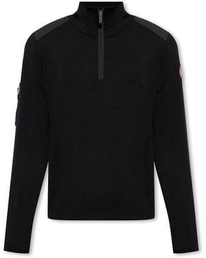 Canada Goose ‘Stormont’ Turtleneck Jumper, ' - Black