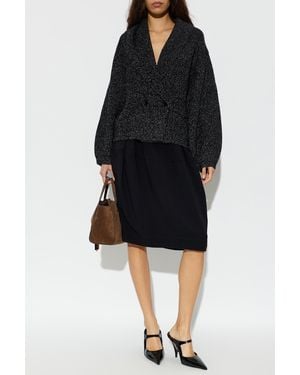 TOTEME Wool Cardigan - Black