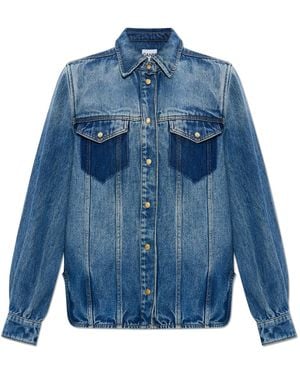 Ganni Denim Shirt - Blue