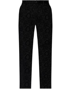 Etro Velvet Trousers - Black