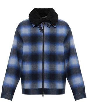 Balenciaga Wool Jacket - Blue
