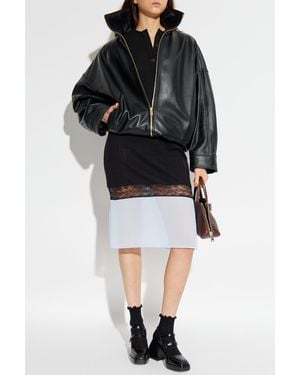 Coperni Dress With Long Sleeves - Black