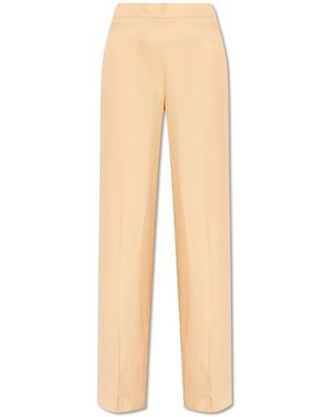 Jil Sander Wide Leg Trousers - White