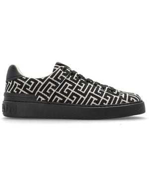 Balmain "B-Court" Sports Shoes - Black