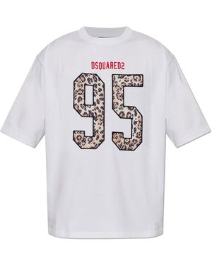 DSquared² T-Shirt With Logo - White