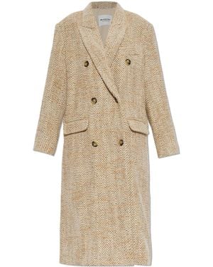 Isabel Marant Coat 'Pilda' - Natural