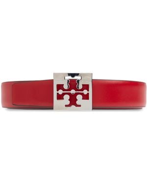 Tory Burch Double-Sided Belt - Red
