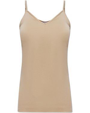 Hanro Cotton Lingerie Top - White