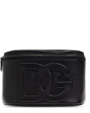 Dolce & Gabbana Leather Belt Bag - Black
