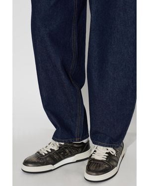 Fendi 'Match' Low Sneakers - Blue