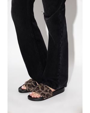 Kurt Geiger 'Meena Eagle' Slides - Black