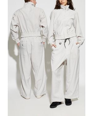 Y-3 Pinstripe Pants - Gray