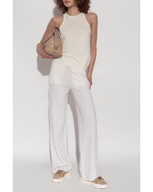 Tシャツ・カットソー MAX MARA BEIGE ORGANZA ACHILLE TOP Max Mara Studio Beige Organza Achille Top | italist, ALWAYS