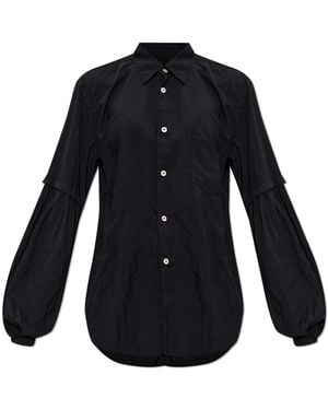 Comme des Garçons Shirt With Pocket - Blue