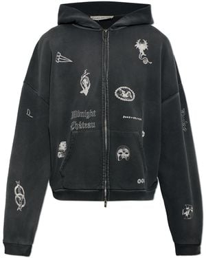 Duke & Dexter Hooded Sweatshirt - Black