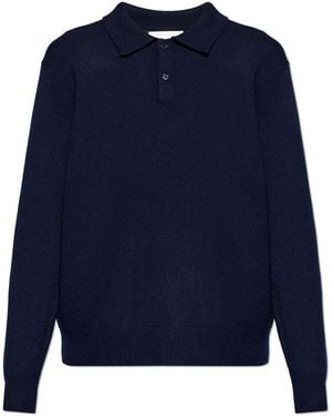 Lisa Yang Cashmere Jumper "Rufus" - Blue