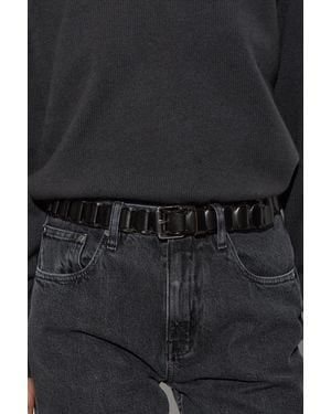 Lemaire Leather Belt - Black