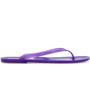Christopher Esber Rubber Flip-Flops 'Jo' - Purple
