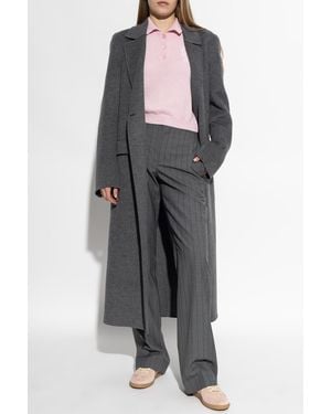 Moschino Knitted Polo - Black