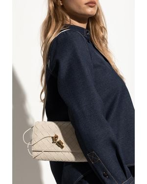 Bottega Veneta Clutch Bag "Andiamo" - Blue